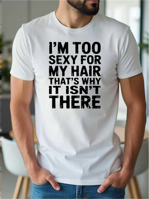 Black Fun Trendy Printed Slogan Comfortable Casual Heavy Weight T-shirt Same Style Men's 2026 Summer Short sleeved Printed T-shirt 180G